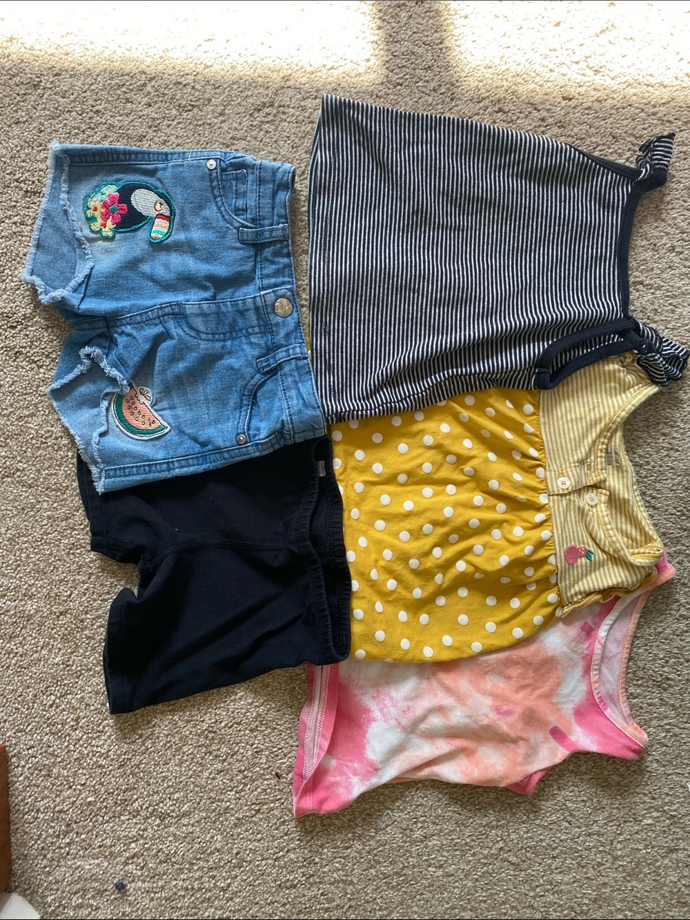 Lot of 18-24M summer tops & bottoms